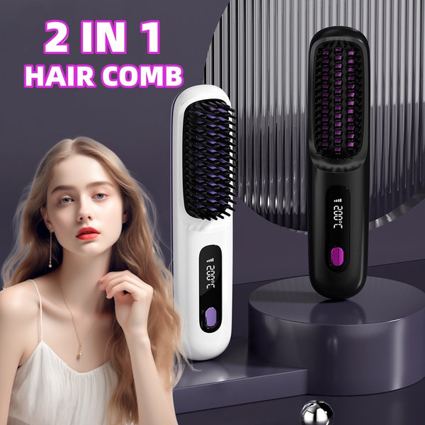 2 In 1 Electric Hair Comb